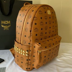 COPY - MCM Backpack Brown Medium Used gently